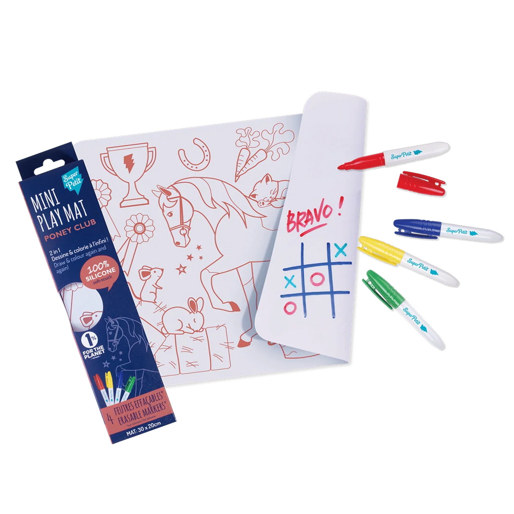 Mini Playmat Pony Club