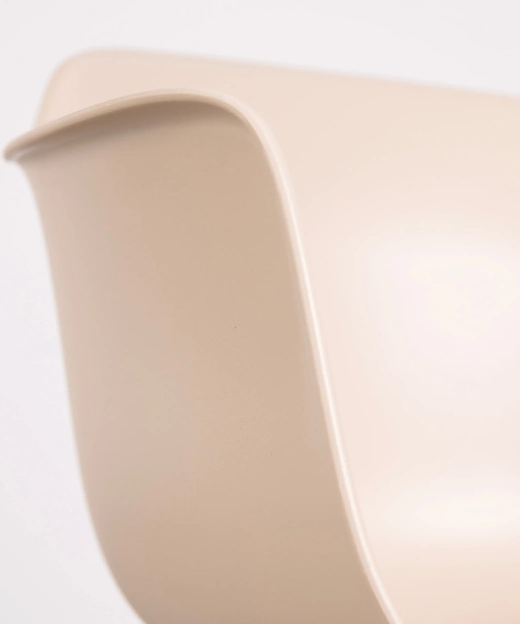 Silla de Polipropileno y Madera Elon Arms