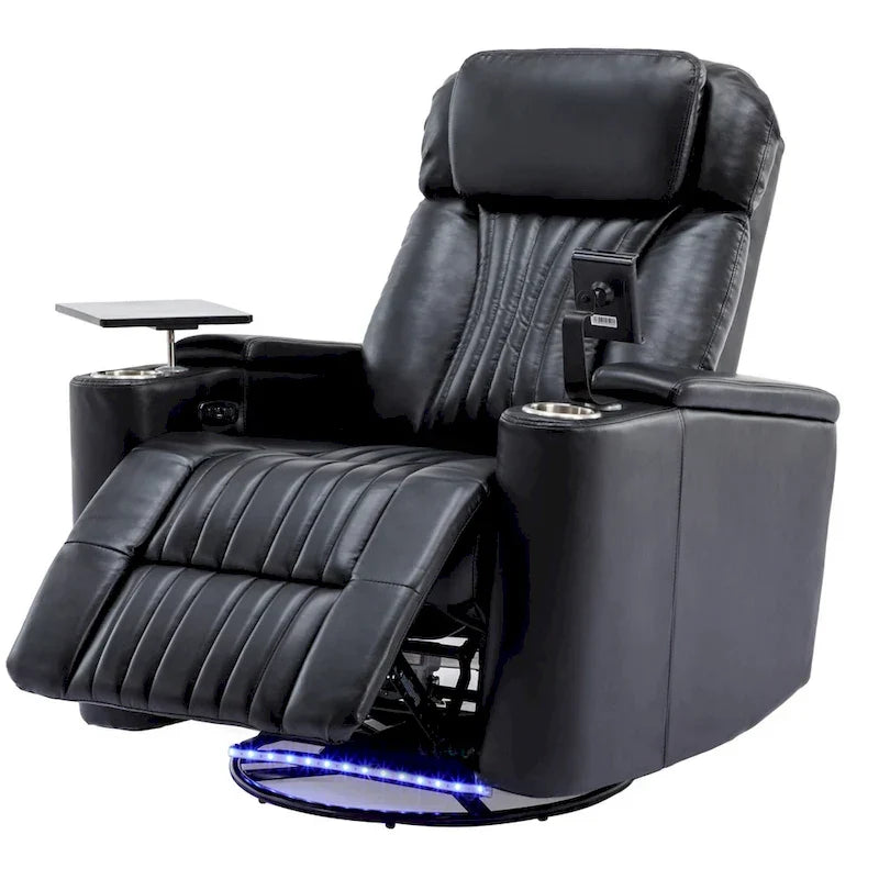 Multifunctional 270 Swivel Home Theater Power Recliner