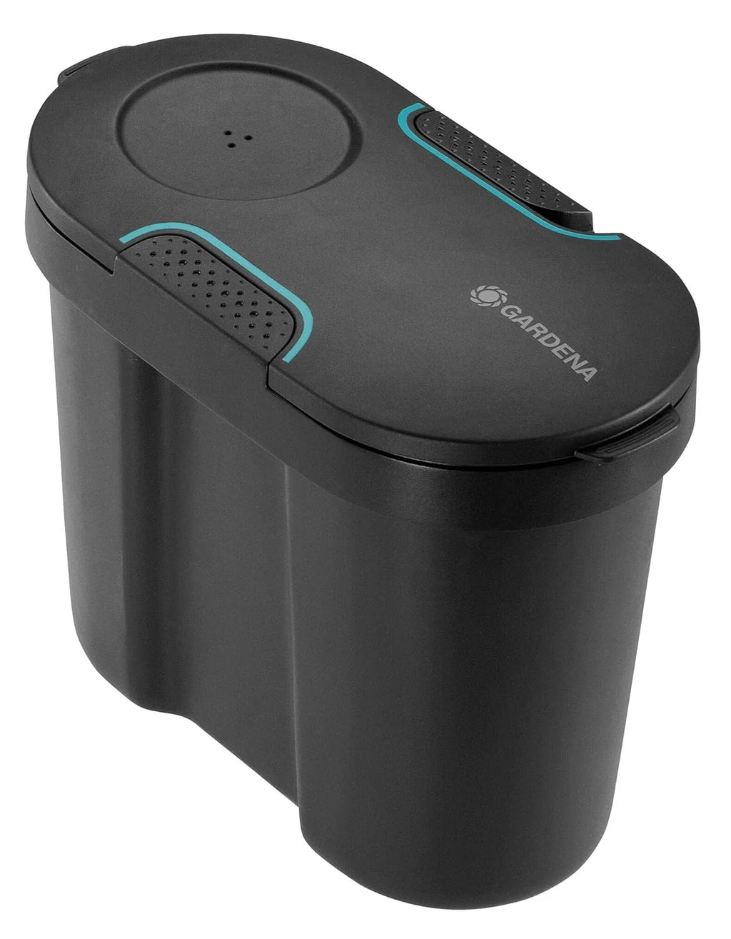 Gardena Aquabloom Solution d'arrosage Automatique Solaire avec réserve d'eau: jusqu'à 20 Plantes pour terrasse ou Balcon, arrosage Goutte à Goutte, 14 programmes d'arrosage (13301-20)