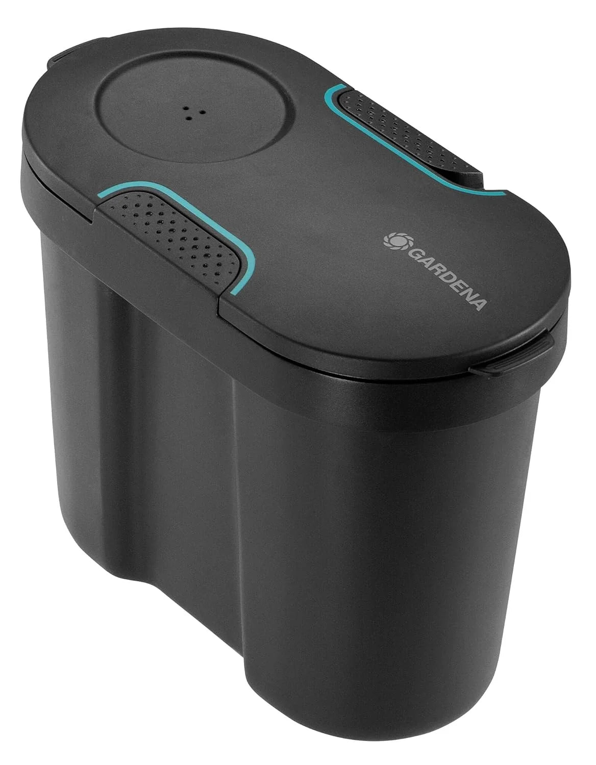 Gardena Aquabloom Solution d'arrosage Automatique Solaire avec réserve d'eau: jusqu'à 20 Plantes pour terrasse ou Balcon, arrosage Goutte à Goutte, 14 programmes d'arrosage (13301-20)