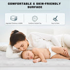 Colchón Inflable NALONE, Cama Inflable con Bomba Incorporada, Inflado en Solo 3 Minutos, para Invitados o Uso en Casa, 203 x 152 x 46 cm, Peso Máximo 310 kg, Cama Doble