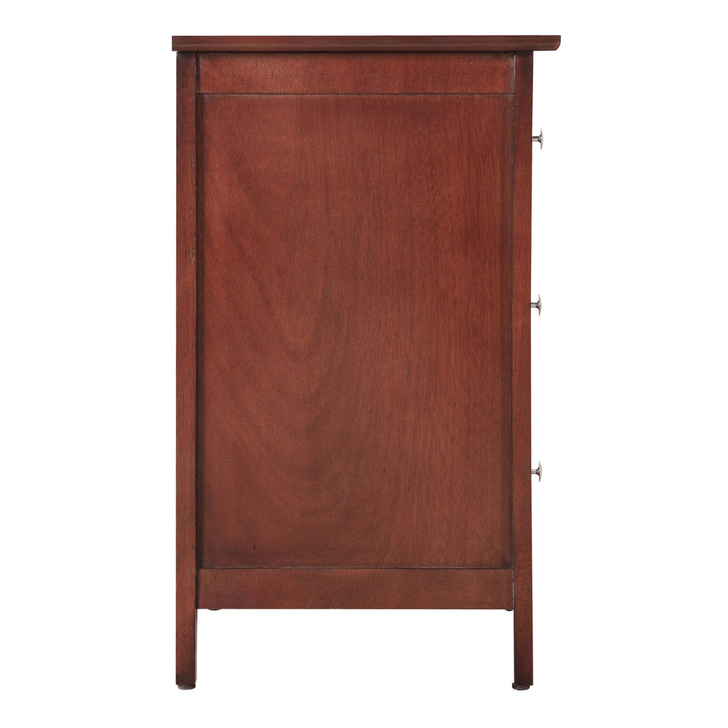 Daniel 3-drawer Transitional Wooden Nightstand