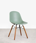 Silla de Polipropileno y Madera Elon