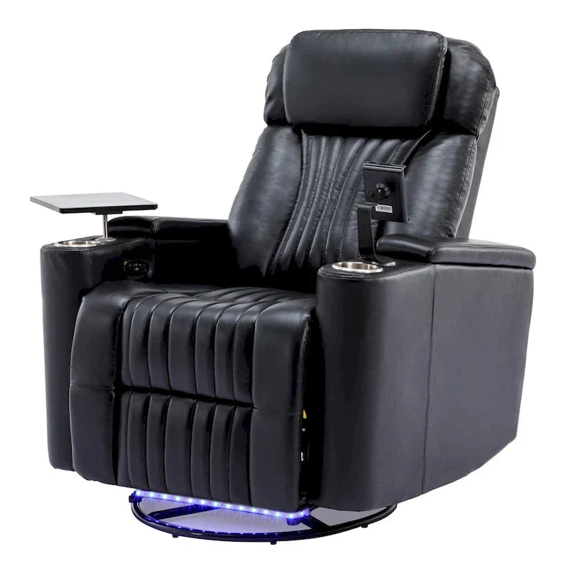 Multifunctional 270 Swivel Home Theater Power Recliner