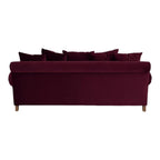 Josea 3 Seater Teak Wood Sofa