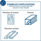 Scheppach Raboteuse & Dégauchisseuse compacte HMS850 | Puissance 1250W | 2 fers en acier rapide | Largeur de rabotage 204mm | Hauteur de passage 120mm | Régime de l'arbre 8500-1min