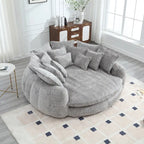Comfortable Double Loaf Sofa Bed, Oversized Sofa Bed with Armrests
