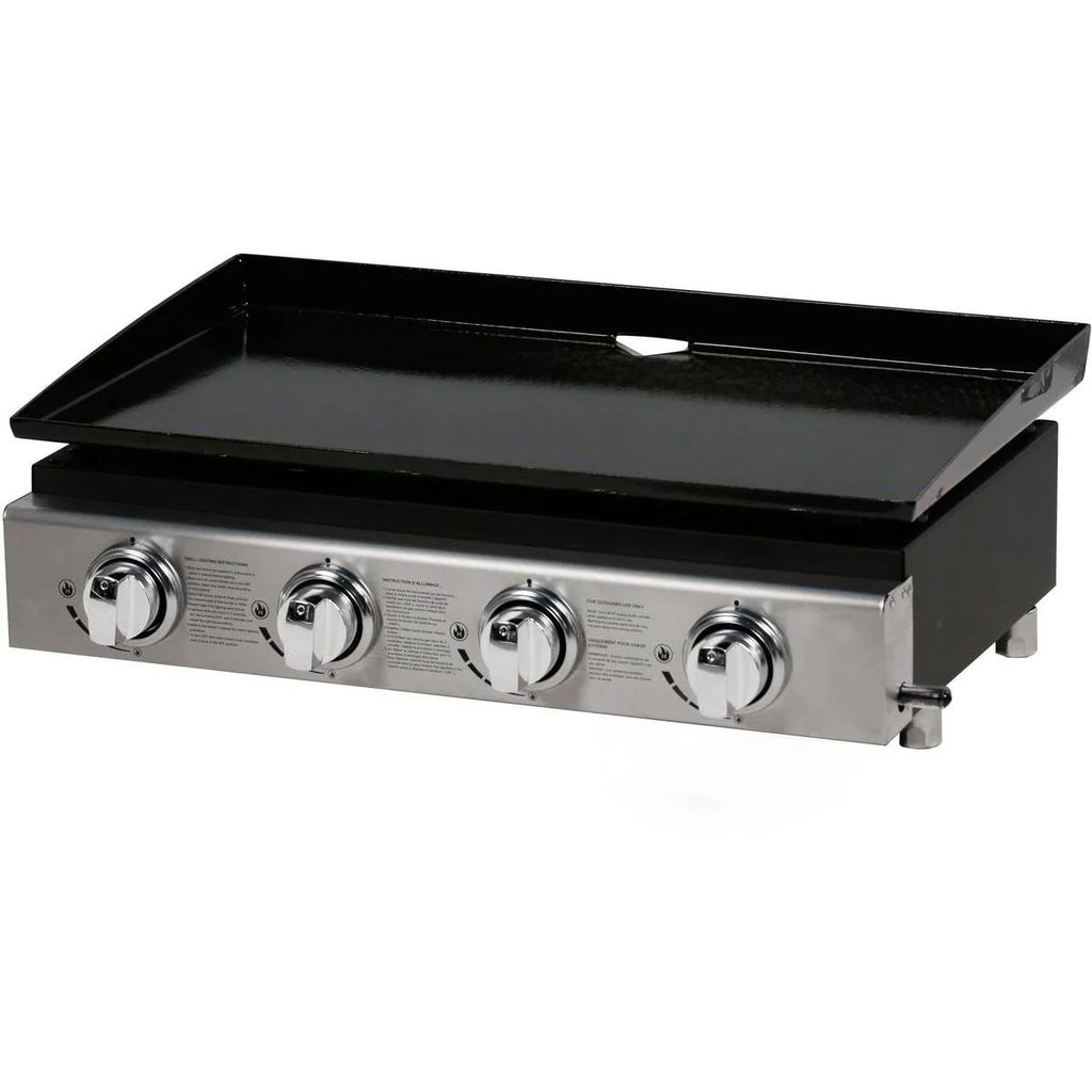 Plancha "presto 4" - 4 Quemadores -  9.7kw - Gris