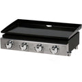 Plancha "presto 4" - 4 Quemadores -  9.7kw - Gris