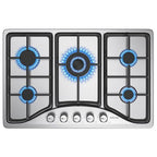 Plaque de cuisson gaz IsEasy MGBS-314A 4 feux Inox