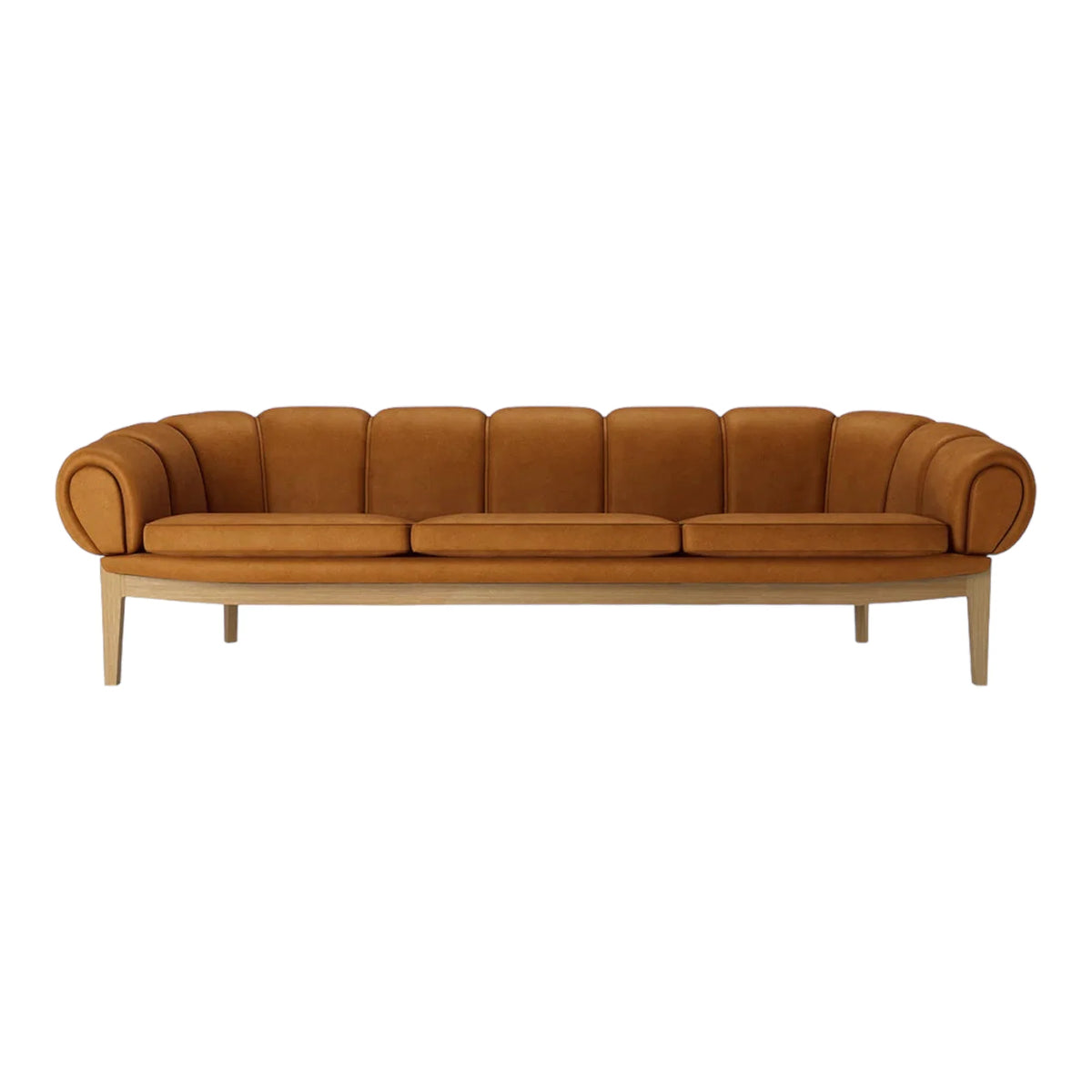 Nismaaya Adaya 3 Seater Sofa Brown