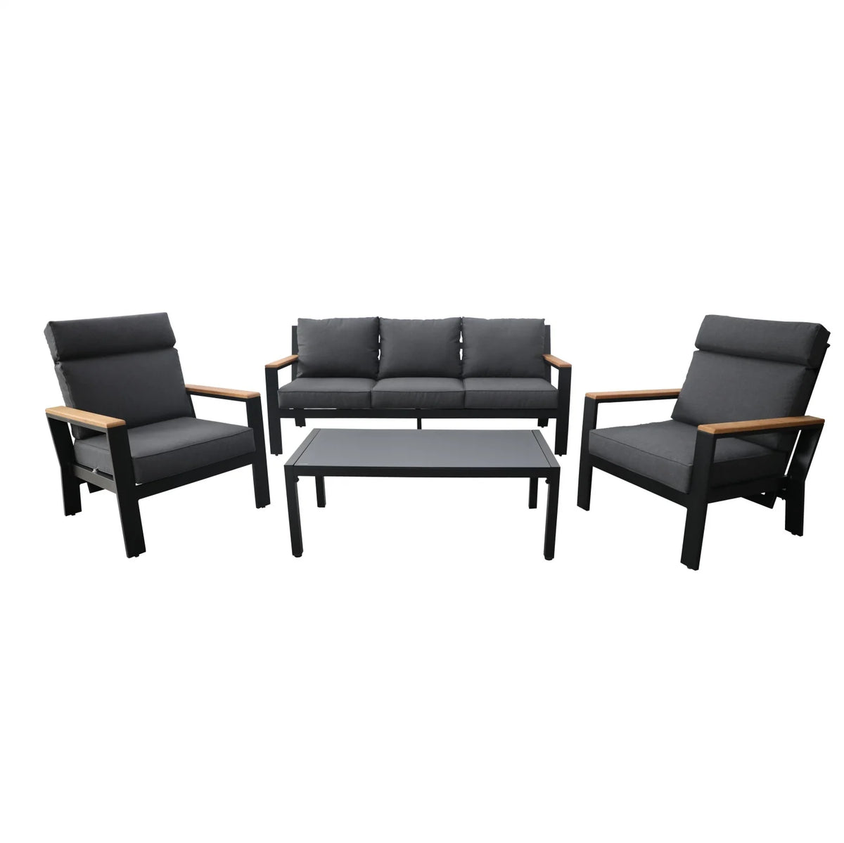 Conjunto de Jardín Set Café Borneo