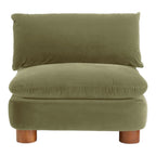 ComfyTrio 3 Seater Teak Wood Sofa