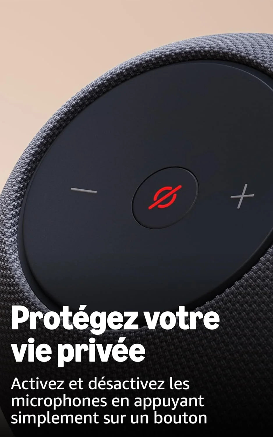 Amazon Echo Dot Max (nouvelle génération) : enceinte Alexa avec son qui emplit la pièce et hub connecté intégré, Graphite