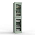Meuble sous-vasque 100 % bois massif 42 cm avec portes en option par Palace Imports