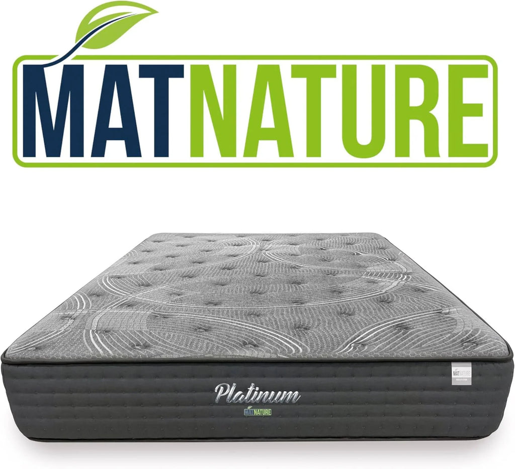 Matnature | Platinum | Mattress Great Comfort Pro Multiple Rest | Pocket Springs and Memory Foam | Height 30 cm | Breathable, Non-Slip and Anti-Mite (150 x 200 cm)