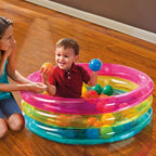 Piscina De Bolas Hinchable Intex Con 50 Bolas De Colores