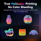 Imprimante 3D Flashforge Adventurer 5X avec Impression Multicolore, Personnalisation avec IFS, Imprimante 3D AD5X Multi-matériaux/Nivellement Entièrement Automatique, Vitesse Maximale : 600 mm/s