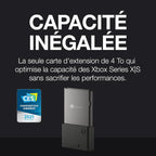 Seagate Expansion Card pour Series X|S SSD 2To, Plug and Play NVMe SSD Expansion, officiel permis, Services Rescue (STJR2000400)