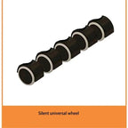 Chaise de bureau ergonomique rembourrée avec coussin, pivotante à 360°