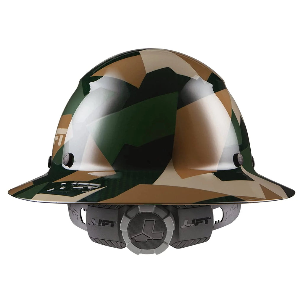 Casco Lift Safety Jungle Carbon