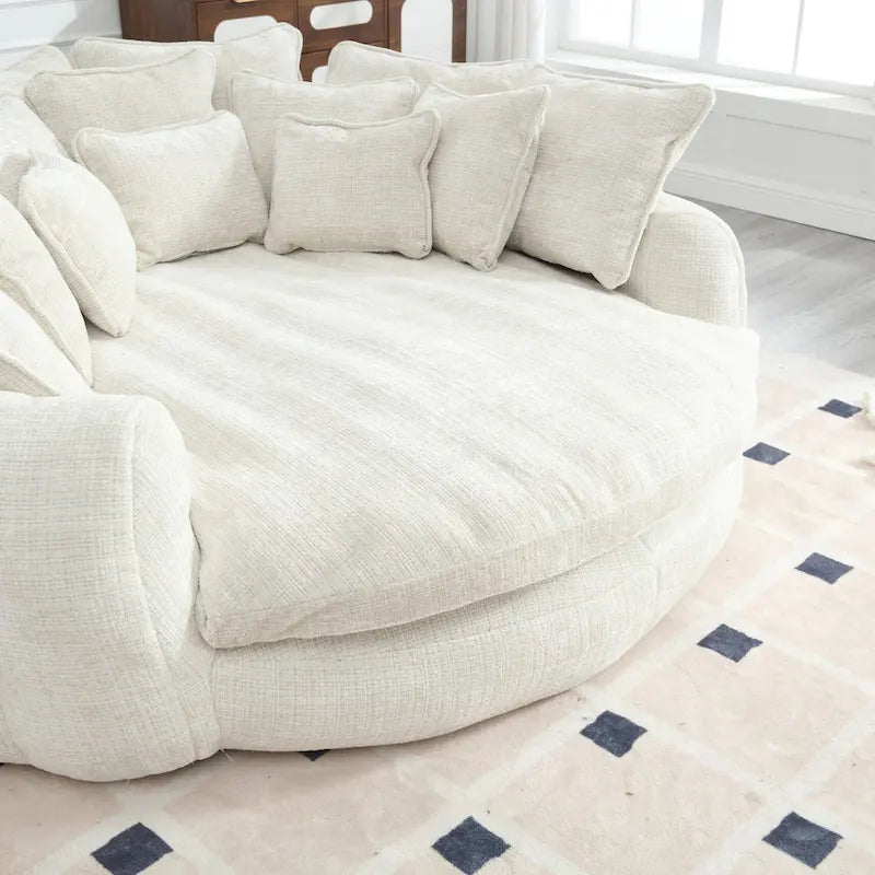 Comfortable Double Loaf Sofa Bed, Oversized Sofa Bed with Armrests
