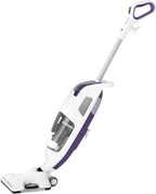 Rowenta Nettoyeur vapeur, Aspire et lave simultanément, Elimine 99,9% des bactéries, Adapté à tous les types de sols, Sans détergent, Diffuseur d'huiles essentielles, Clean&Steam Revolution RY7731WH