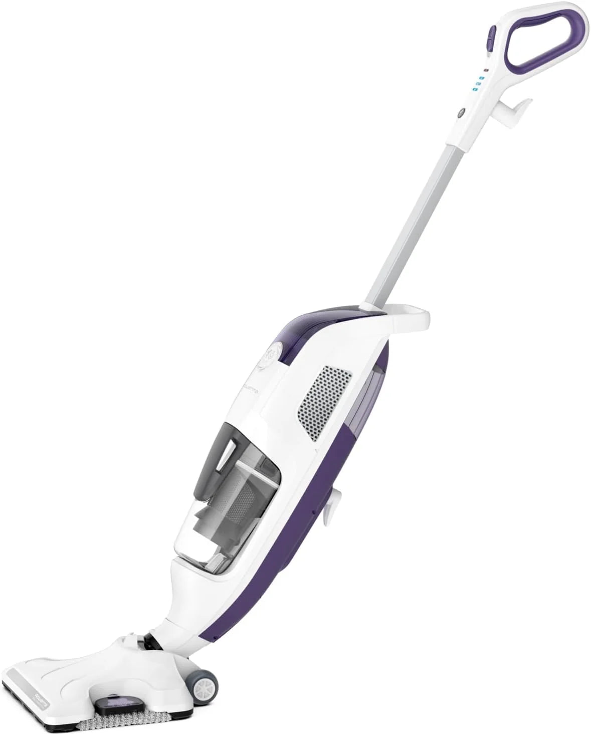 Rowenta Nettoyeur vapeur, Aspire et lave simultanément, Elimine 99,9% des bactéries, Adapté à tous les types de sols, Sans détergent, Diffuseur d'huiles essentielles, Clean&Steam Revolution RY7731WH