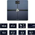Withings Body+ - Báscula Digital Wi-Fi Inteligente con Sincronización Automática con la App del Smartphone