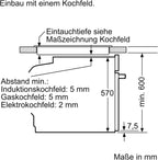Bosch HBG5780S0 - Série 6, Four encastrable - Multi-fonctions - Pyrolyse - Grande capacité de 71 L - 3600 W - Inox