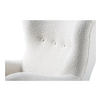 Nismaaya Aldram Wing Chair White