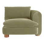 ComfyTrio 2 Seater Teak Wood Sofa
