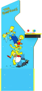Arcade1Up – Máquina Arcade Edición 30º Aniversario de Los Simpsons con Taburete y Caja Metálica – Multicolor