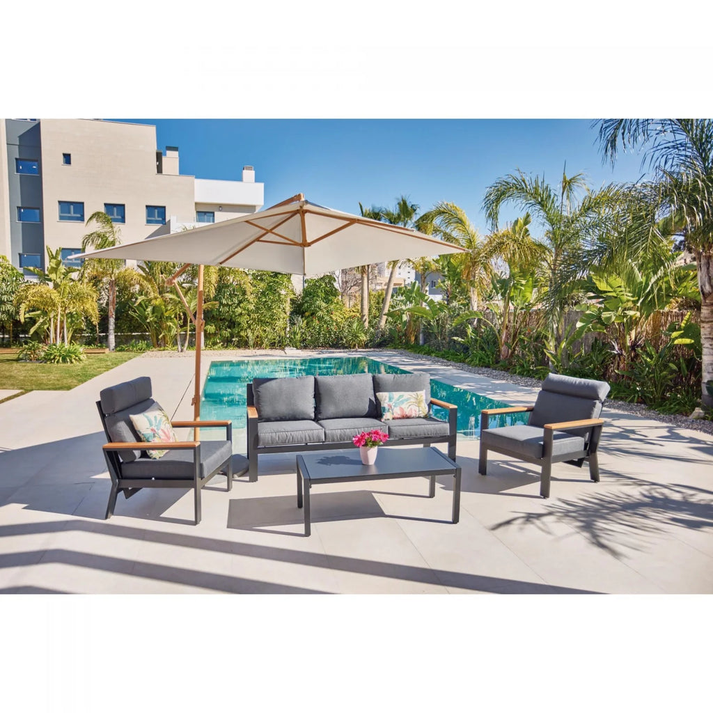 Conjunto de Jardín Set Café Borneo
