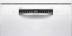 Bosch SMS4EMW01E - Série 4 - Lave-vaisselle Pose-libre - 60 cm - 14 couverts - Silence Plus 42 dB - Blanc