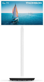 THOMSON Go TV 32 Pouces (81 cm), téléviseur Android Portable – HD Ready (1366x768), Commande vocale, Netflix, Disney,Google,Bluetooth 5.1, Wi-FI, Fonction Hotspot, autonomie Jusqu’à 4 Heures