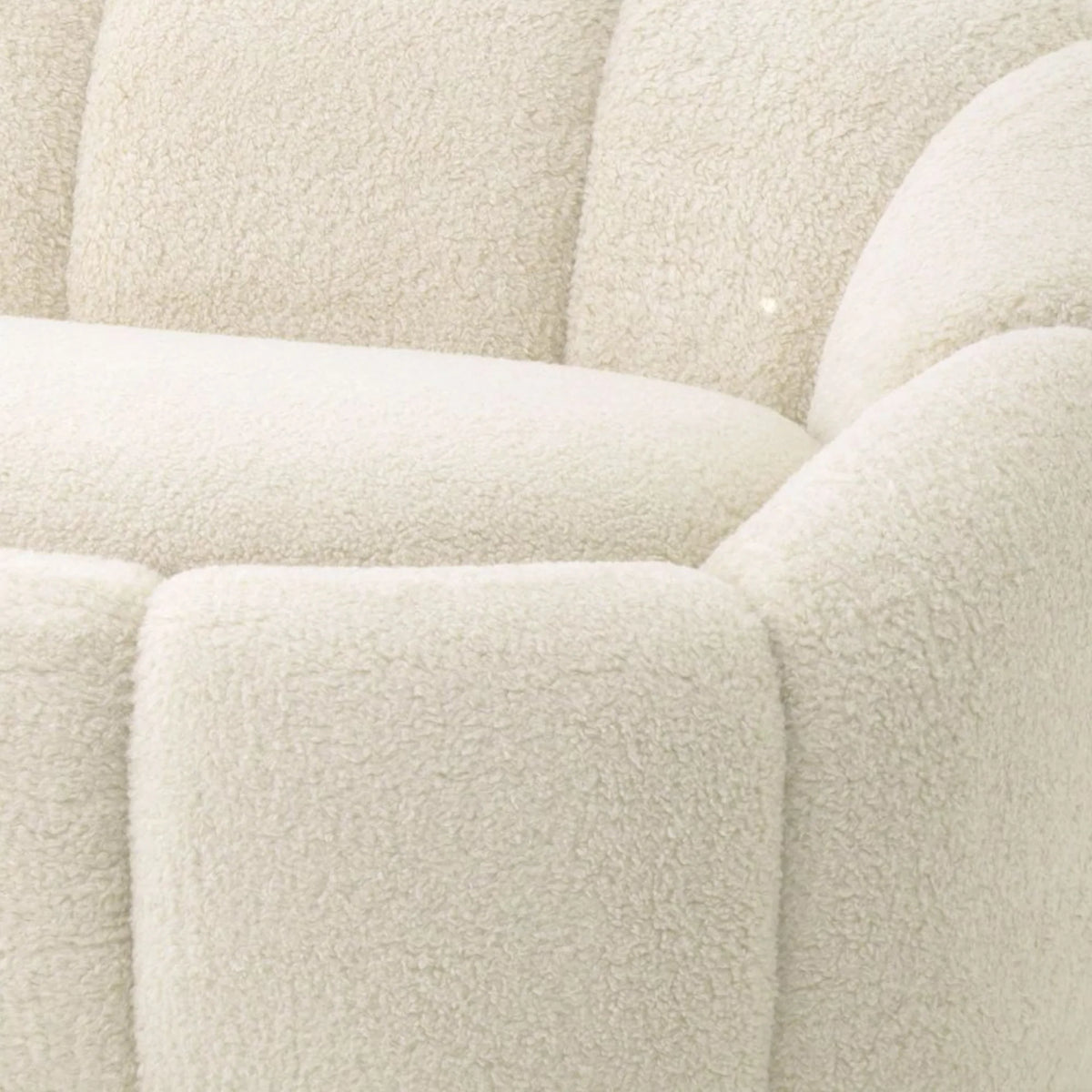 Becalel 3 Seater Fabric Sofa