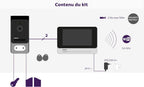 Philips WelcomeEye Connect 2 – Visiophone Filaire connecté au Smartphone