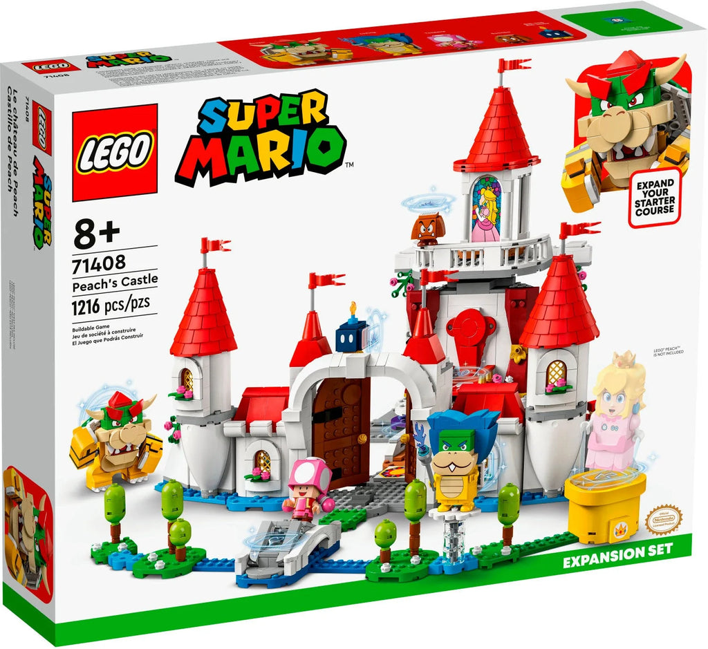 LEGO Super Mario Peach’s Castle Expansion Set 71408