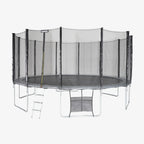 Cama Elástica Con Pack De Accesorios, 490cm, Gris