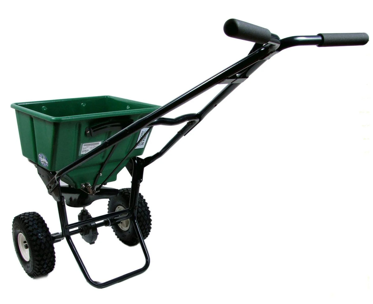 Lesco Esparcidor de Empuje de 50 lb