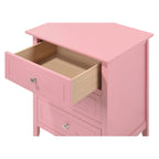 Daniel 3-drawer Transitional Wooden Nightstand