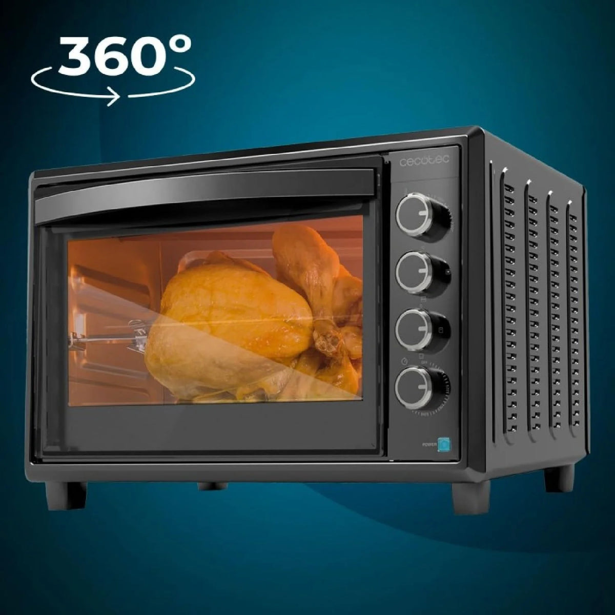 Horno Sobremesa Bake&toast 6090 Black Gyro Cecotec