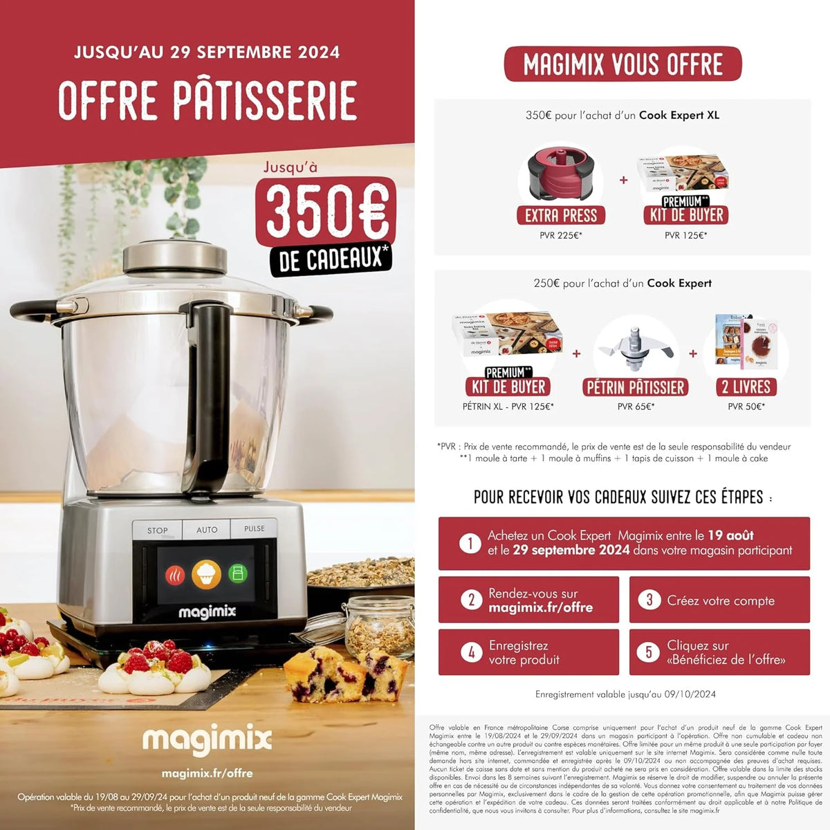 Magimix Cook Expert Chrome 18900 Multi-Function Robot Cooker 3.5L, Professional Motor, Matt Chrome