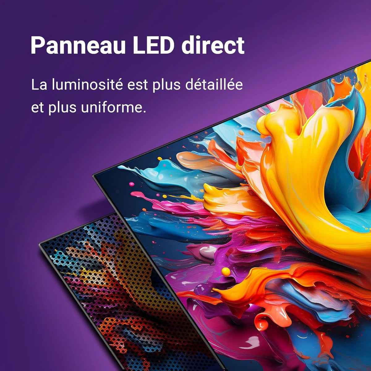 TuTu Smart TV 32 Pouces (80 cm) WiFi VIDAA Connectée Télévision sans Bord avec Triple Tuner(DVB-C/S2/-T2), VIDAA Remote App, Molotov, Netflix, Prime Video, Disney+, Youtube (TUV32HQ1B, 2024)