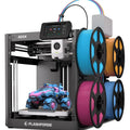 Imprimante 3D Flashforge Adventurer 5X avec Impression Multicolore, Personnalisation avec IFS, Imprimante 3D AD5X Multi-matériaux/Nivellement Entièrement Automatique, Vitesse Maximale : 600 mm/s