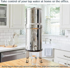 Big Berkey système filtre eau 8L inox gravité + 2 filtres BB9-2