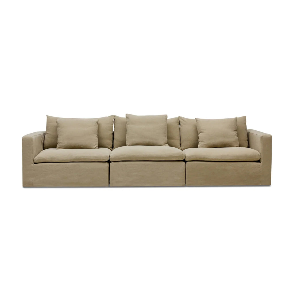 Nismaaya Cape Modular Sofa Warm Stone 3 Seater