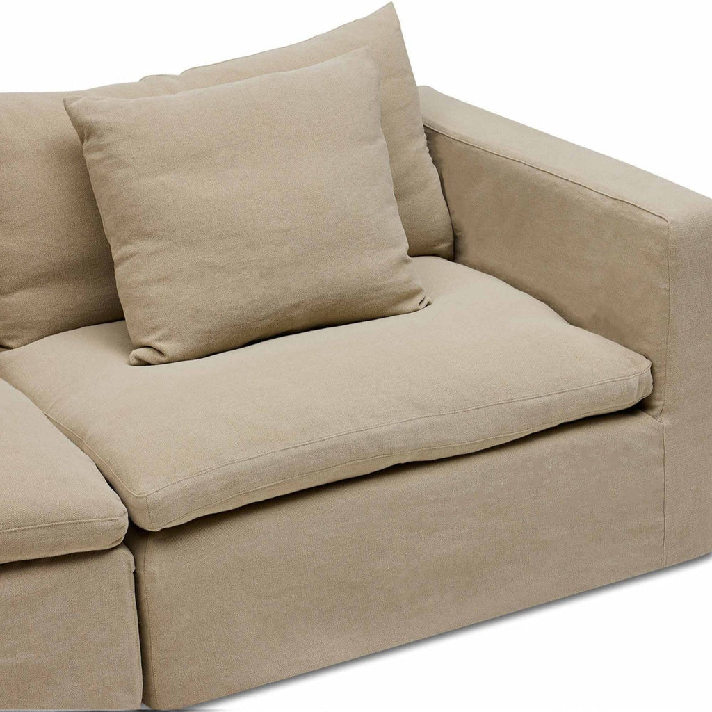 Nismaaya Cape Modular Sofa Warm Stone 3 Seater